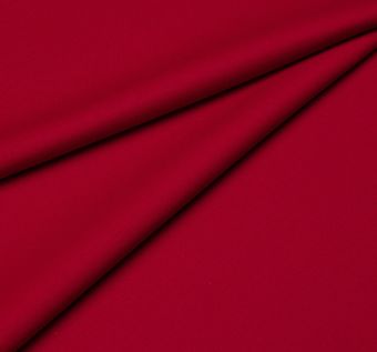 Костюмная ткань с эффектом «би-стрейч» красного оттенка #1