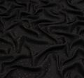 Жаккард шелковый черного цвета в некрупный горошек #1