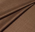  Шерстяная ткань из мериносовой шерсти, шелка и льна: цвет – коричневый #1