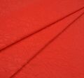 Жаккард ярко-красного оттенка с рельефным узором #1