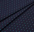 Жаккард темно-синего оттенка со звездами #1