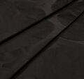 Жаккард шелковый черного цвета с растительным узором #1