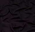 Жаккард шелковый черный с растительным узором #1