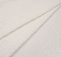 Жаккард белого оттенка с геометрическим узором #1