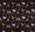 Атласный шелк с цветочным узором, напоминающим абстрактную живопись #1