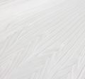 Шифон-плиссе, готовый плиссированный фрагмент «полусолнце» из легкого шифона белого цвета #1