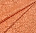 Жаккард розово-оранжевый с рельефным узором #1