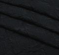 Жаккард черного цвета с рельефным узором #1