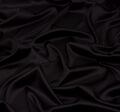 Атлас шелковый с эластаном черного оттенка с красивым блеском #1