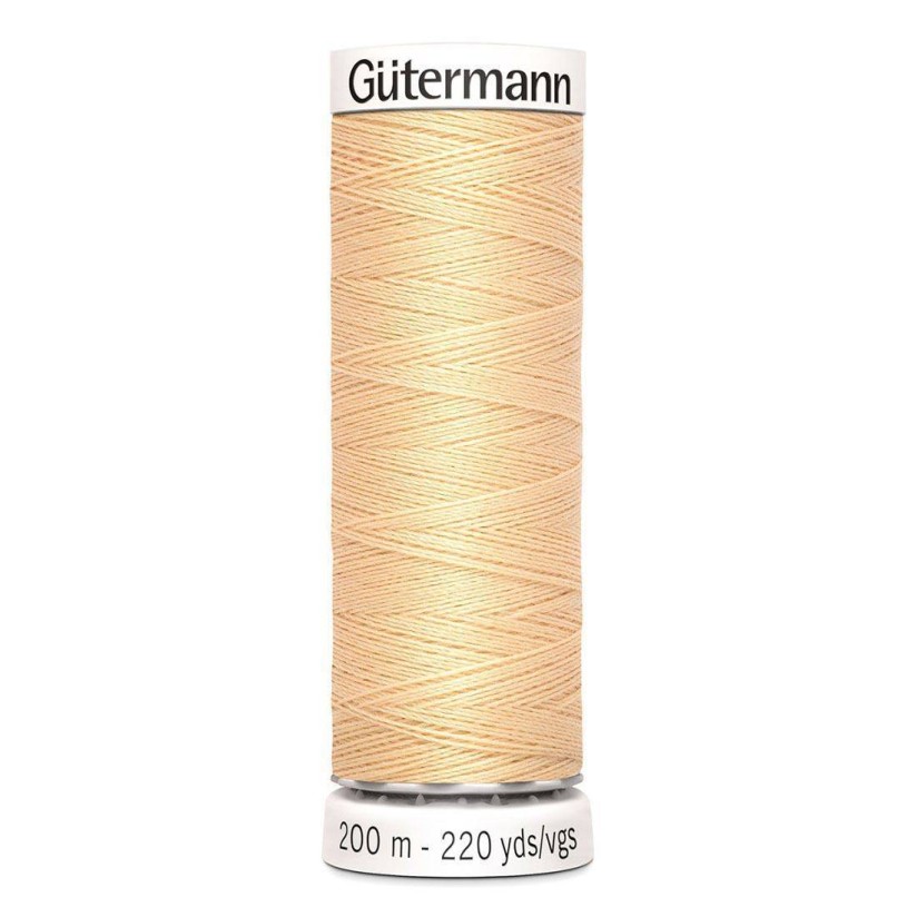 Нитки Gutermann швейные 200м, цвет 006 в наличии