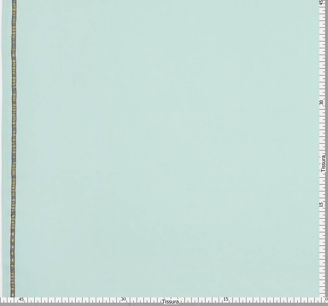 Ткань чистошерстяная от Loro Piana из коллекции «Australis». Цвет мятный в наличии