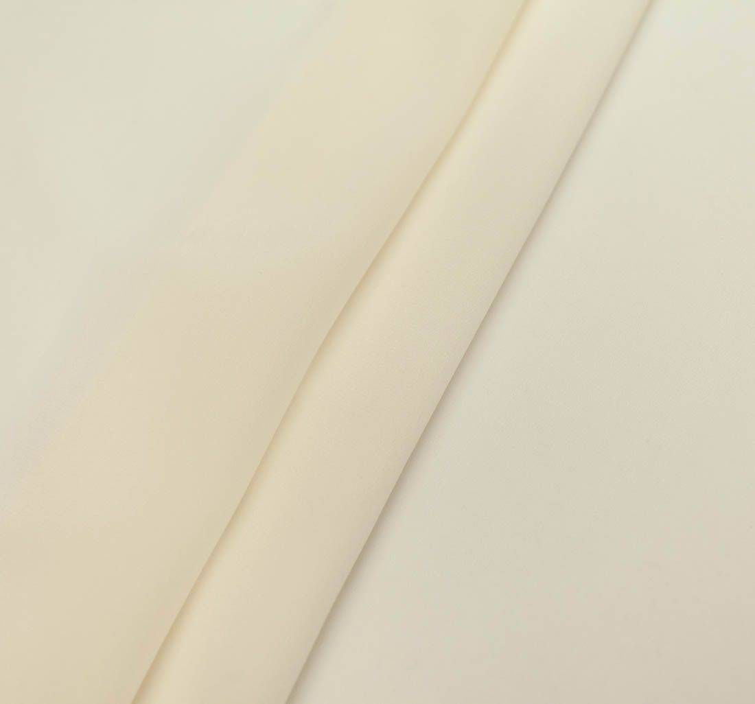 Ткань 04/07232/002 Шелк молочного цвета в наличии