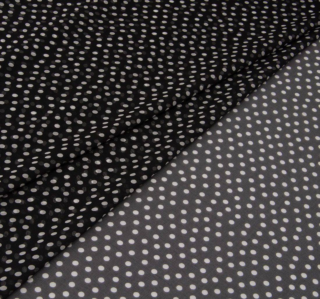 Шифон в горошек в наличии