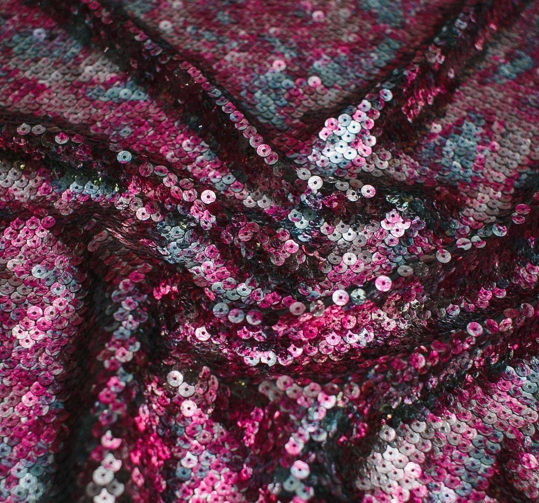 Шифон с пайетками в наличии