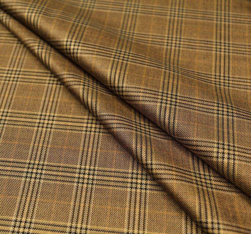 Шерсть в клетку в наличии