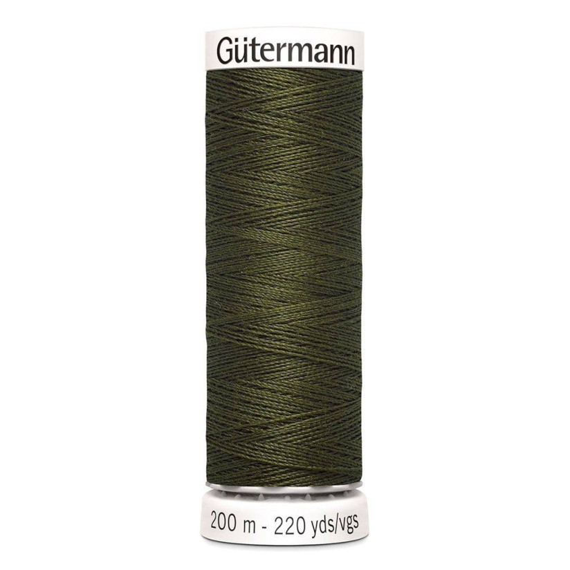 Нитки Gutermann швейные 200м, цвет 399 в наличии