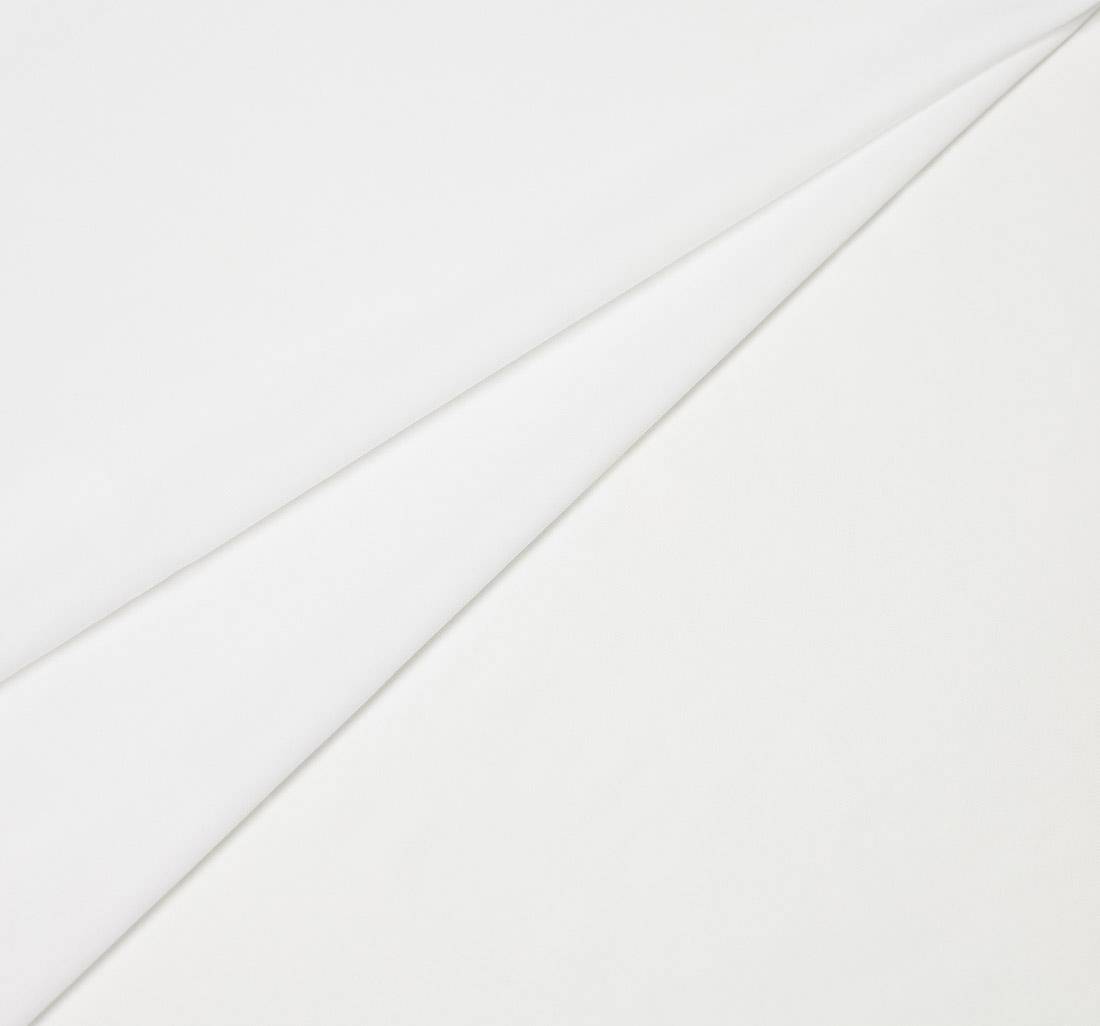 Вуаль из хлопка и льна белого цвета от Thomas Mason в наличии