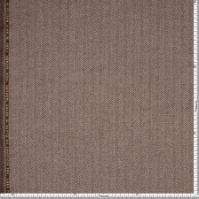 Ткань из шерсти 686025 Pecora Nera® в бежево-коричневую «ёлочку»  в наличии