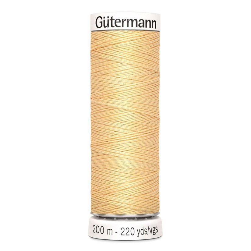 Нитки Gutermann швейные 200м, цвет 003 в наличии