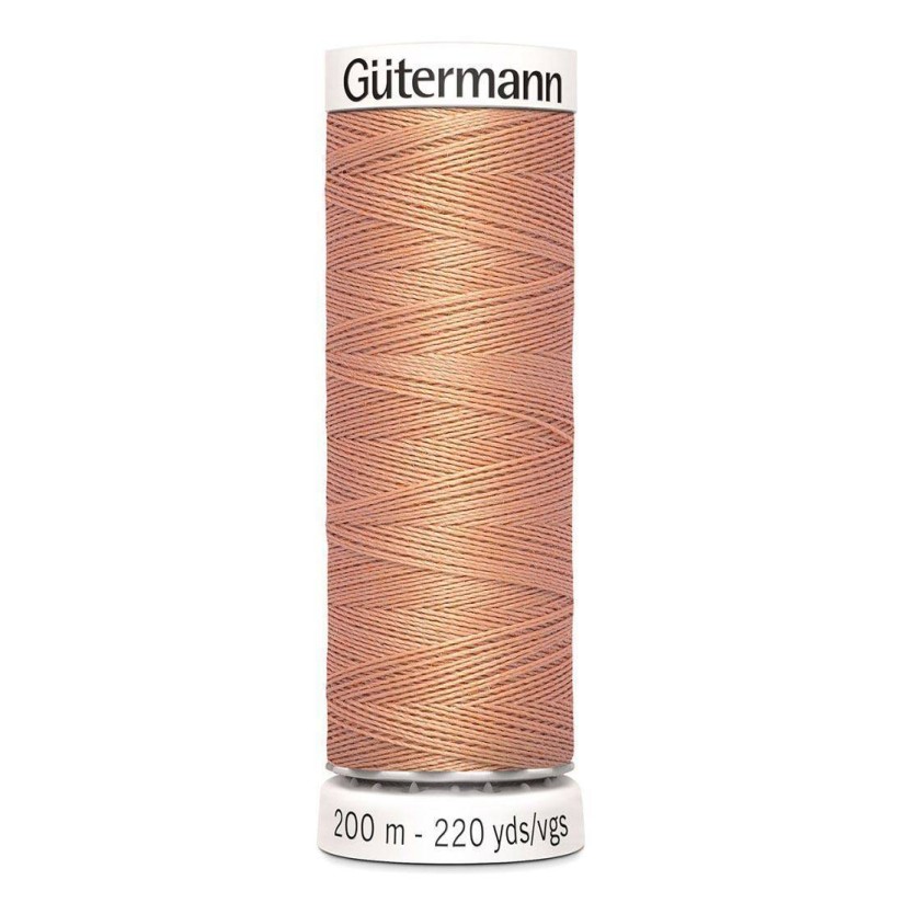 Нитки Gutermann швейные 200м, цвет 938 в наличии