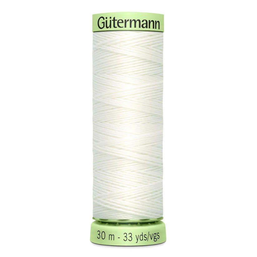 Нитки Gutermann для отстрочки 30м, цвет 111 в наличии