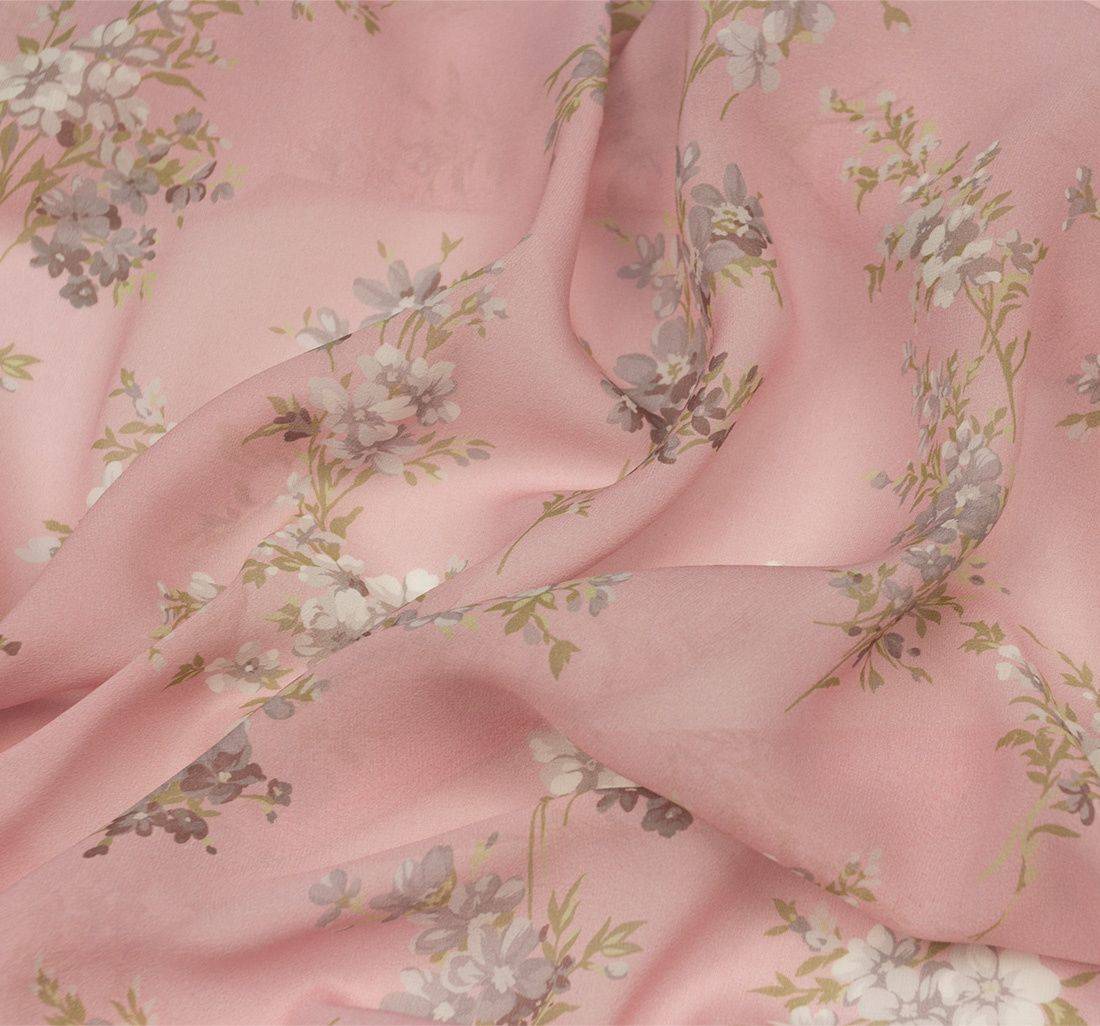 Шифон шелковый в наличии