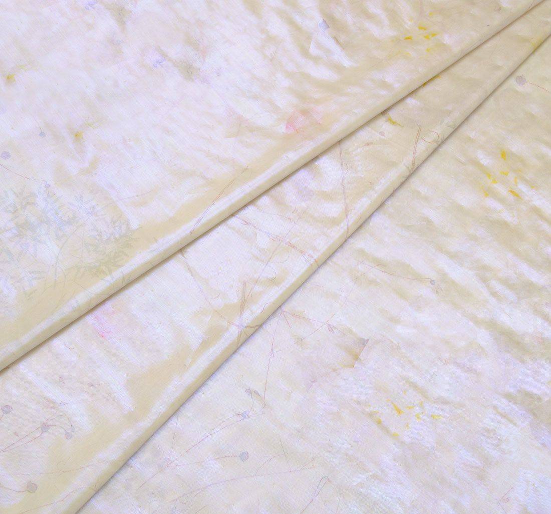 Двуслойное матлассе из органзы на шелковой основе в наличии