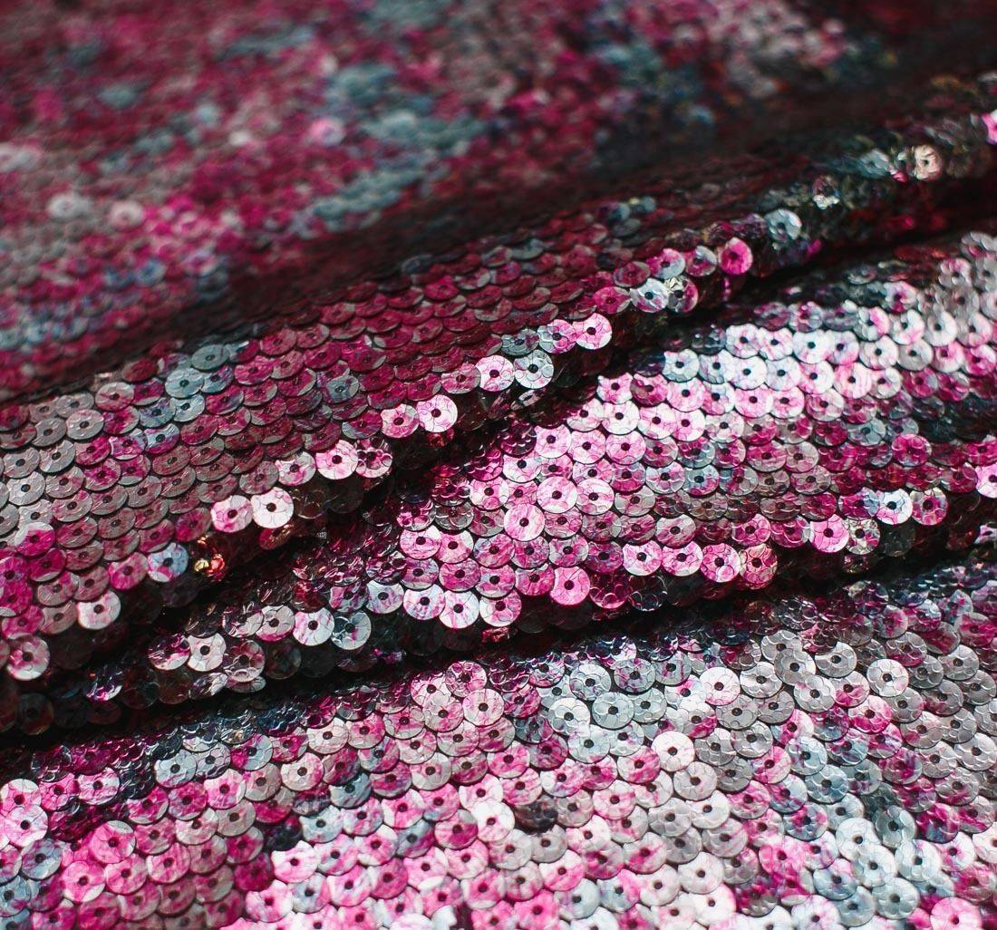 Шифон с пайетками в наличии