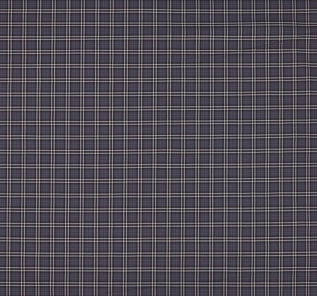 Хлопок в клетку серого, черного и белого цвета от Thomas Mason в наличии