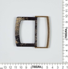 Пряжка из латуни и рога в наличии