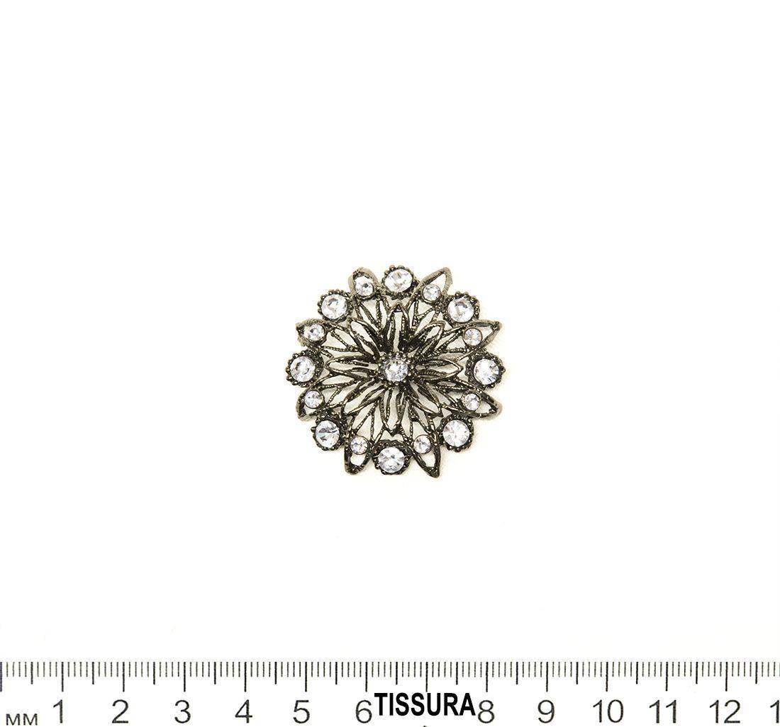 Пуговица со стразами в наличии