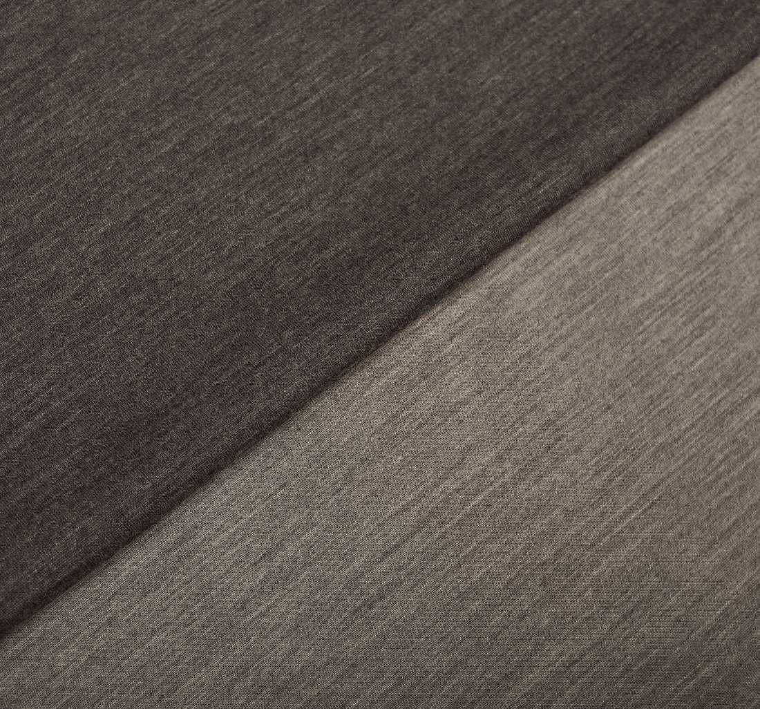 Трикотаж шерстяной двусторонний от Loro Piana из коллекции "Шедевр". Цвет светлой-серый/темно-серый в наличии