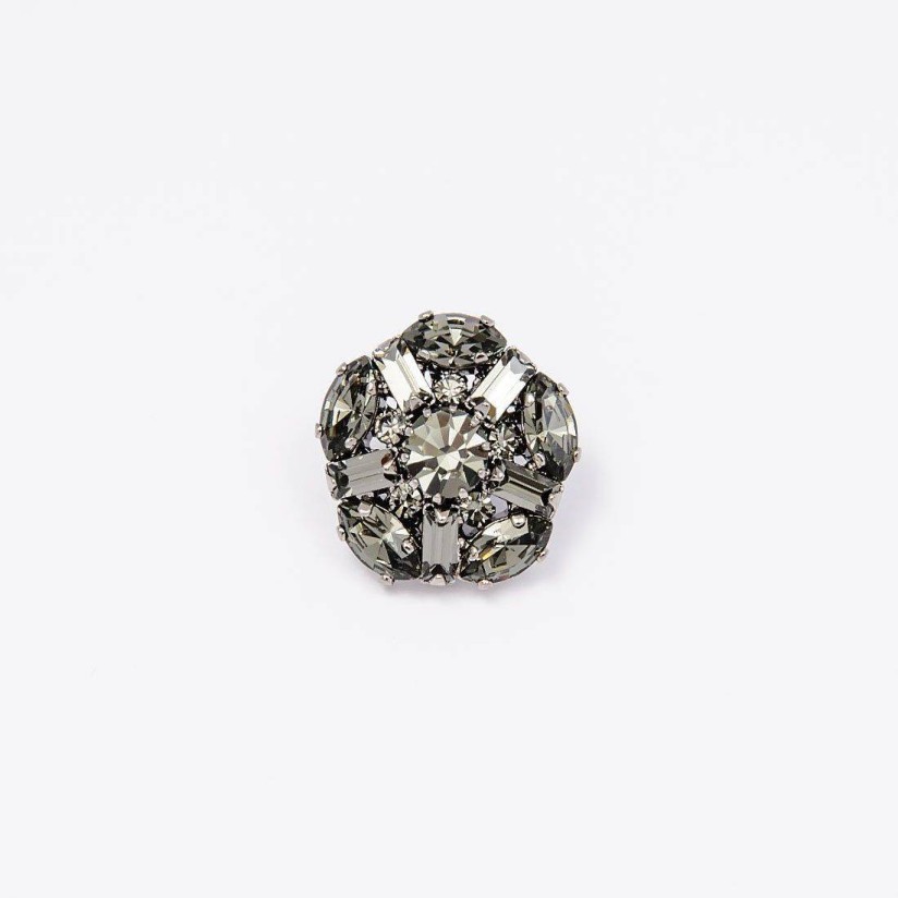 Пуговица со стразами Swarovski в наличии
