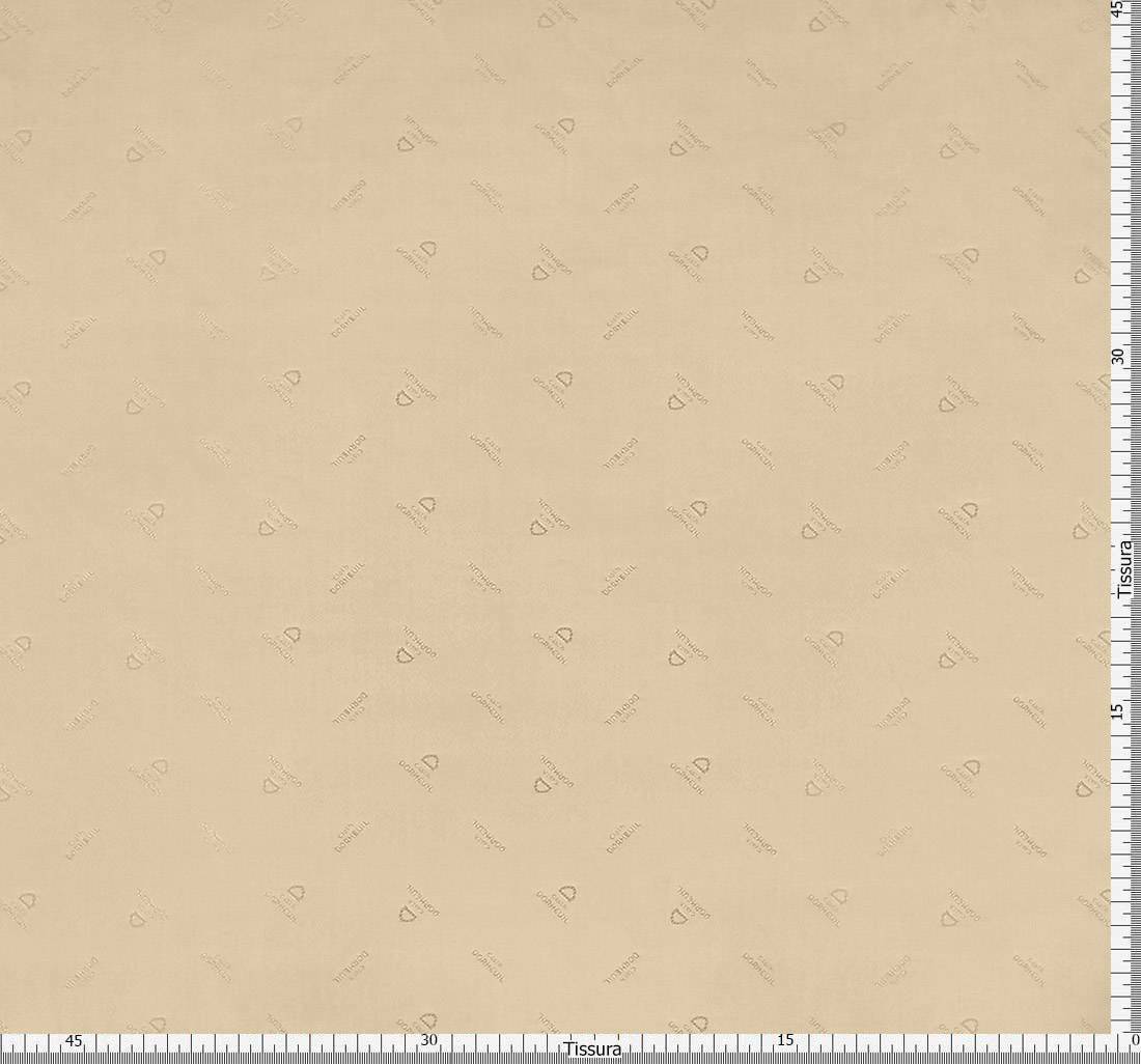 Ткань подкладочная бежевая от Dormeuil в наличии