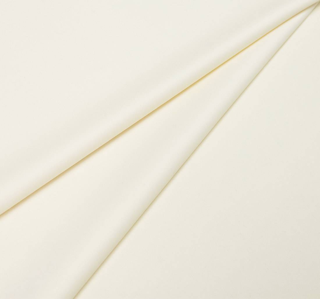 Ткань пальтовая шерстяная Loro Piana двусторонняя, двухслойная, "би-стрейч". Цвет белый в наличии