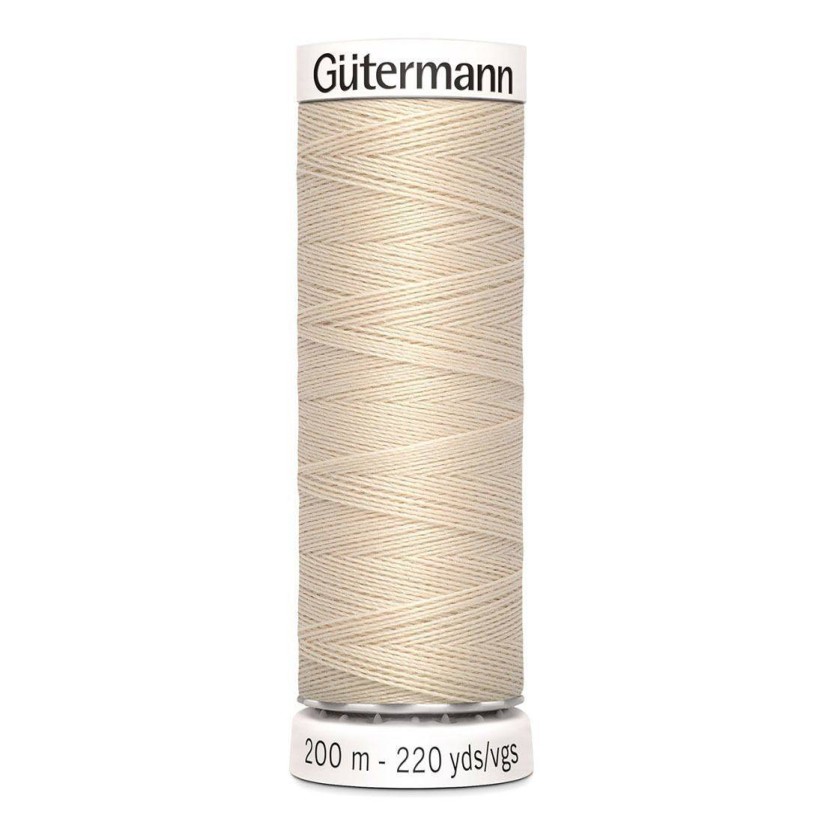 Нитки Gutermann швейные 200м, цвет 169 в наличии
