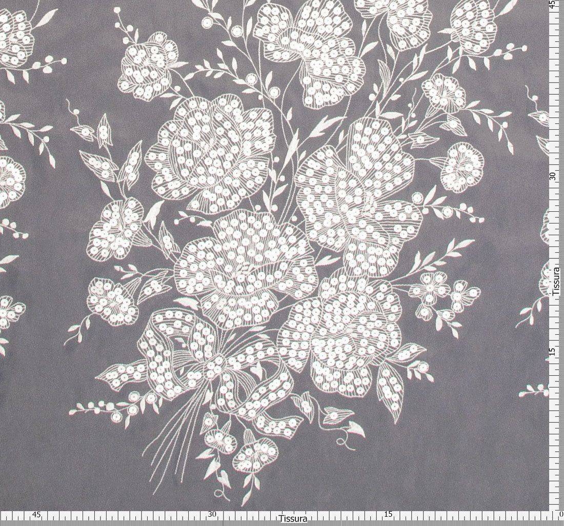 Органза с декором в наличии