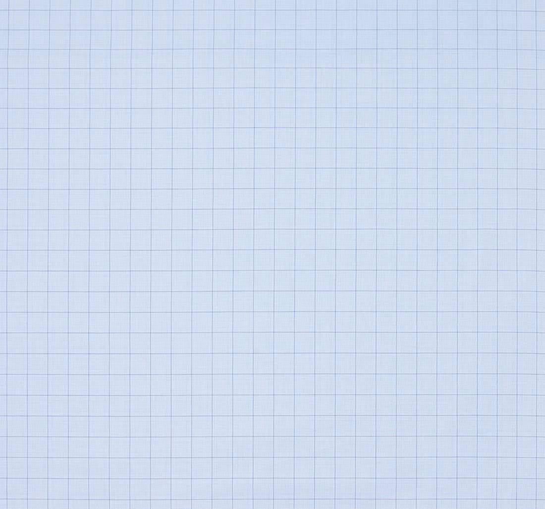 Сорочечная ткань голубая из коллекции "Зефир" из 100% хлопка от Thomas Mason в синюю клетку "Принц Уэльский" в наличии