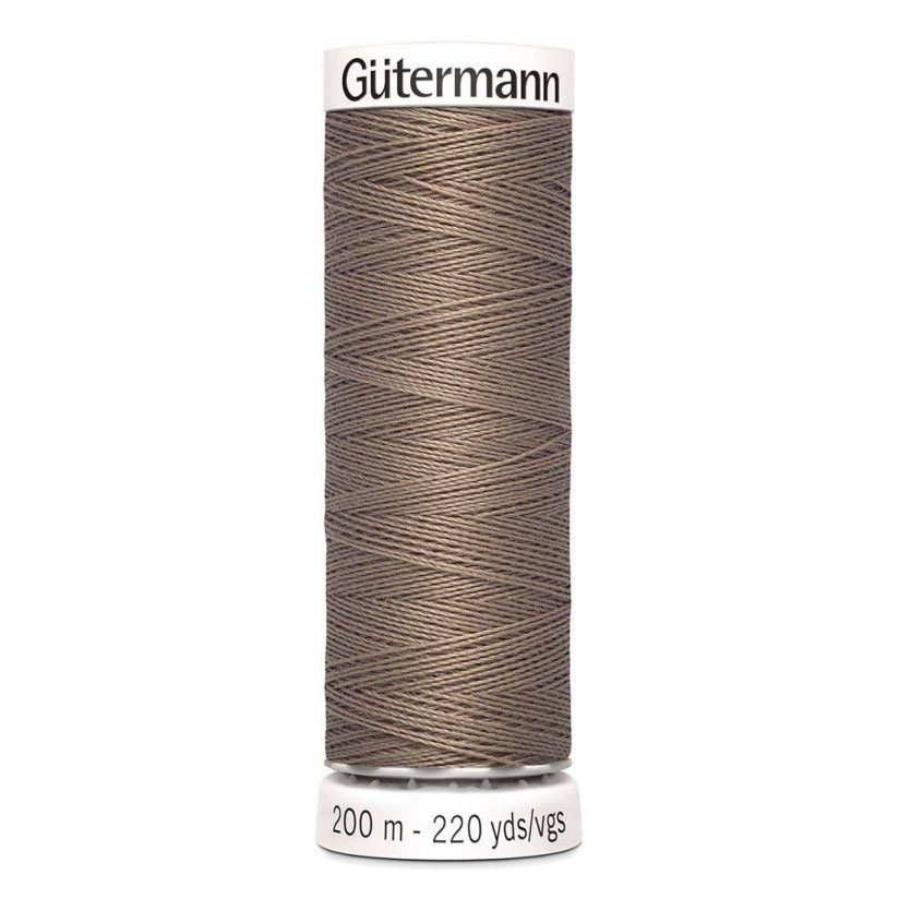 Нитки Gutermann швейные 200м, цвет 199 в наличии