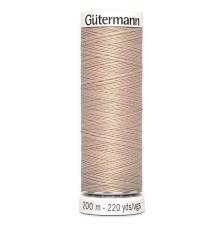Нитки Gutermann швейные 200м, цвет 121 в наличии