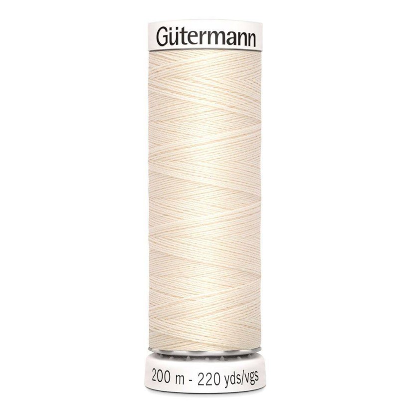 Нитки Gutermann швейные 200м, цвет 802 в наличии
