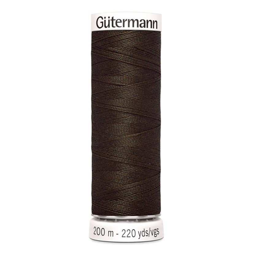 Нитки Gutermann швейные 200м, цвет 021 в наличии