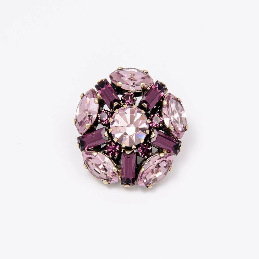 Пуговица со стразами Swarovski в наличии