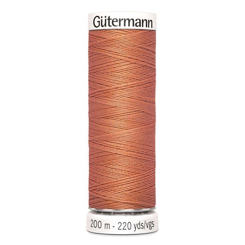 Нитки Gutermann швейные 200м, цвет 377 в наличии