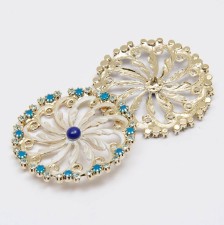 Пуговица со стразами Swarovski в наличии