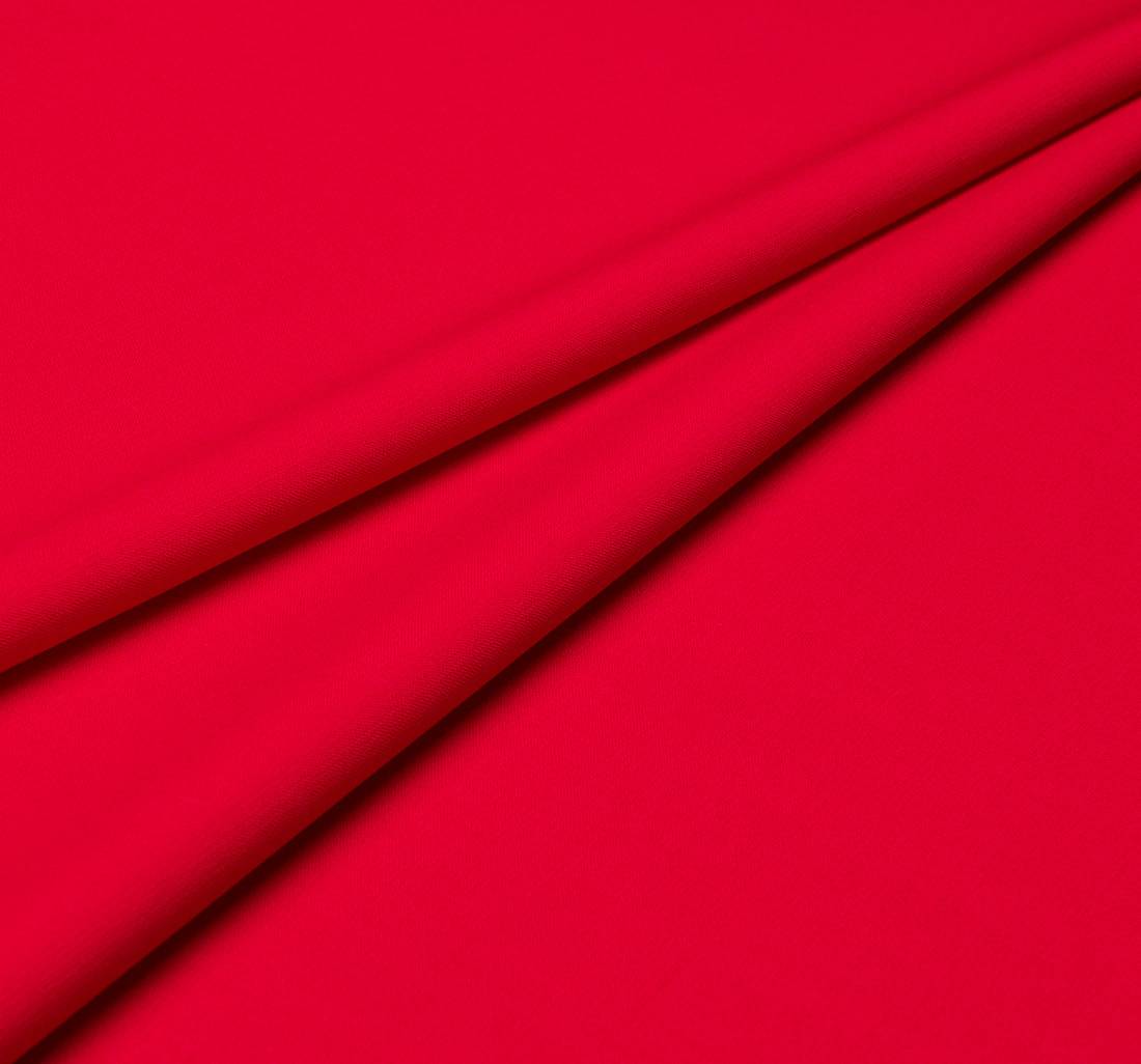 Шерсть с эластаном красного цвета в наличии