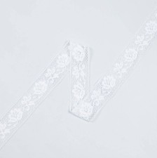 Тесьма кружевная из хлопка в наличии