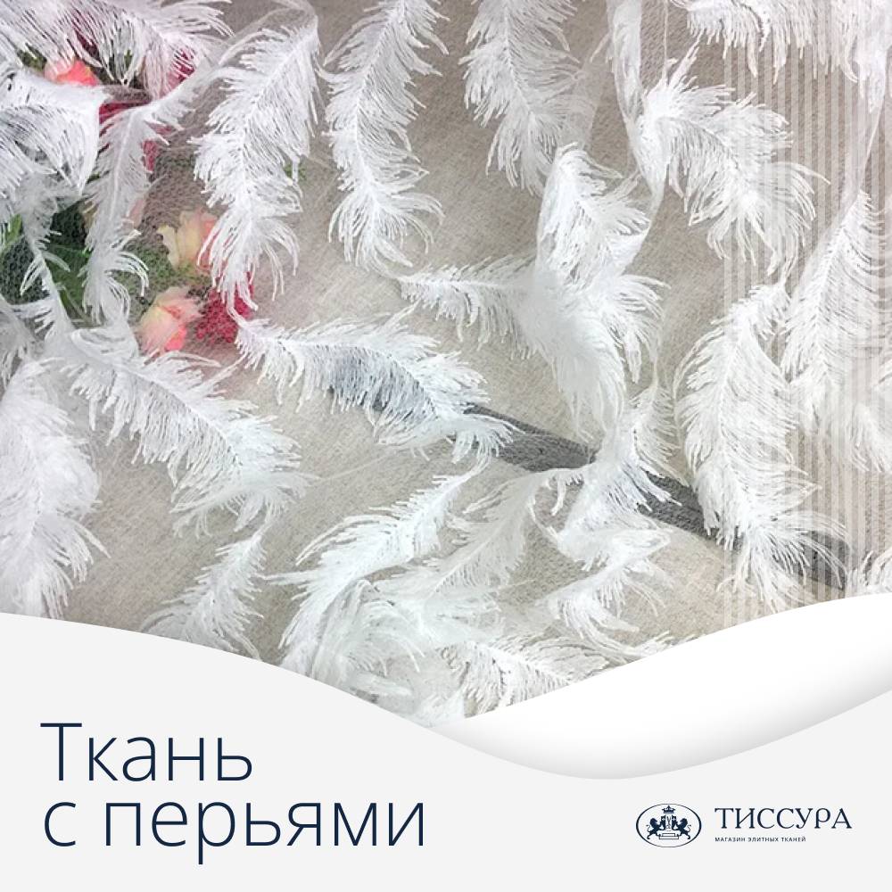 Логотип ''Ткань с перьями'' Логотип ''Ткань с перьями''