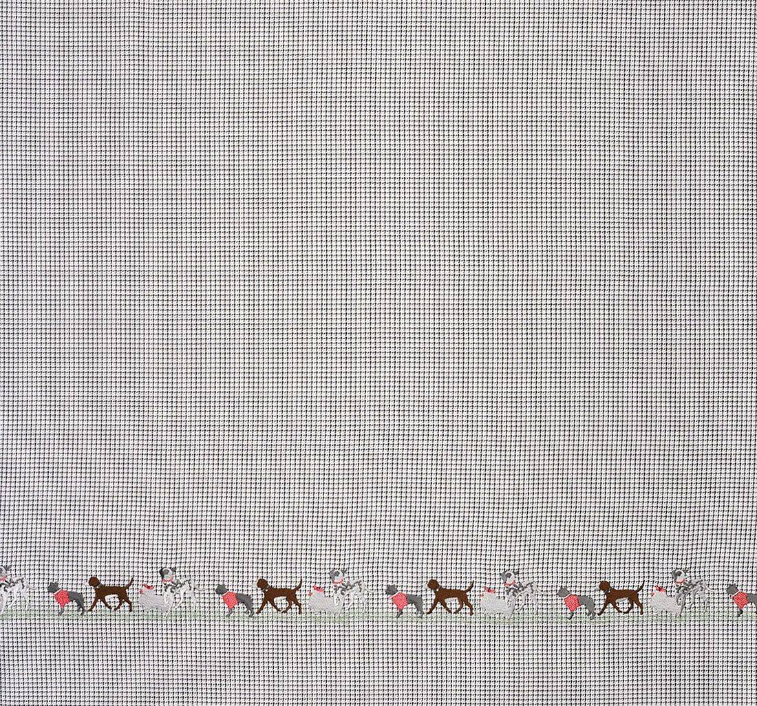 Хлопковый жаккард с вышивкой в наличии