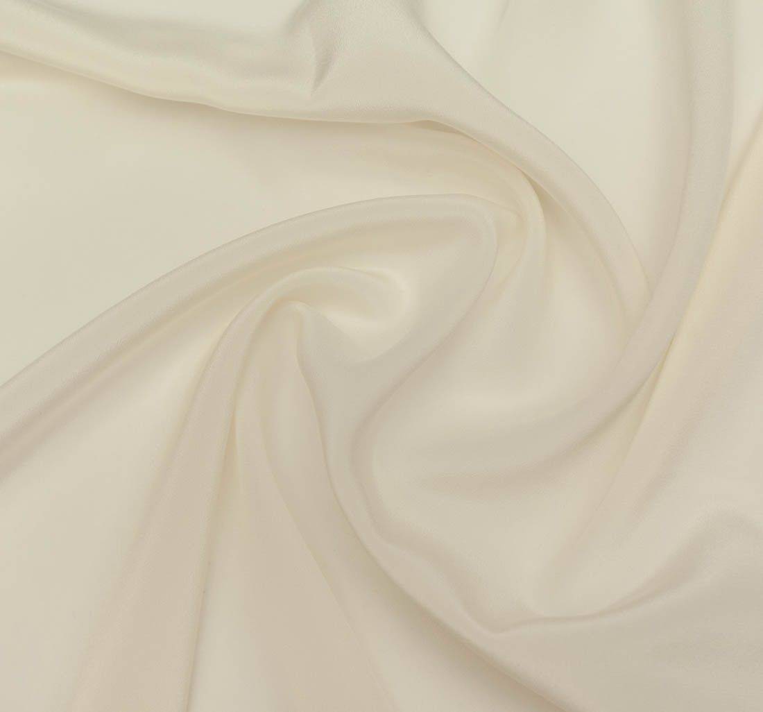 Ткань 04/07232/002 Шелк молочного цвета в наличии